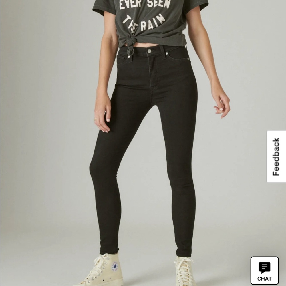 Lucky Brand Women's Black Skinny Jeans